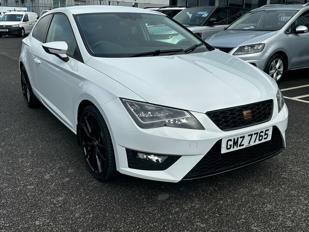 Seat Leon 1.4L Fr Technology GMZ7765 White #5
