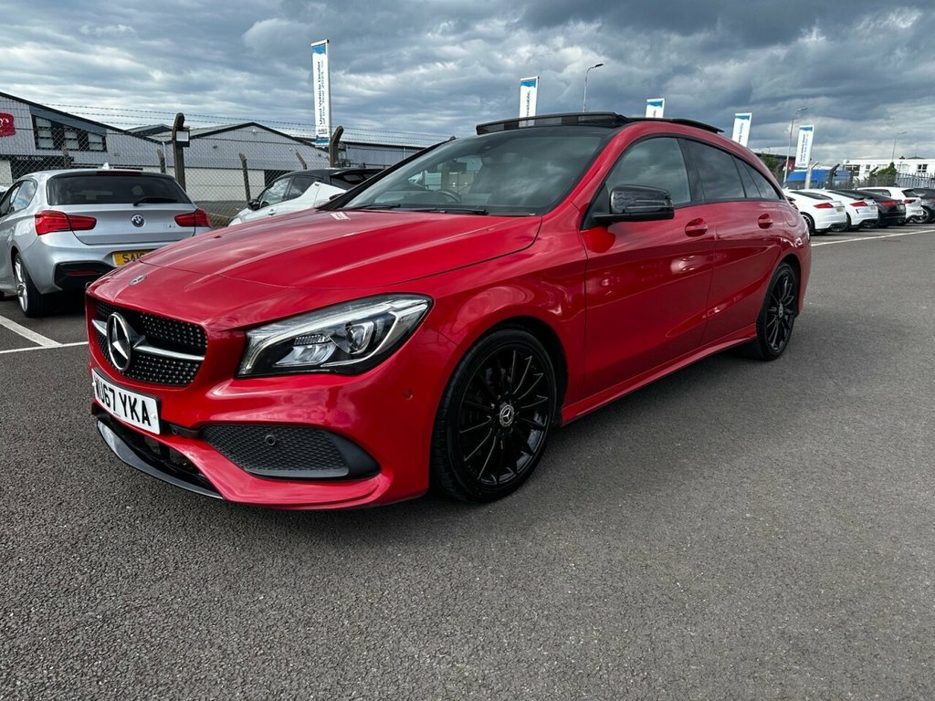Mercedes-Benz CLA Class 2L Amg Line Red #3