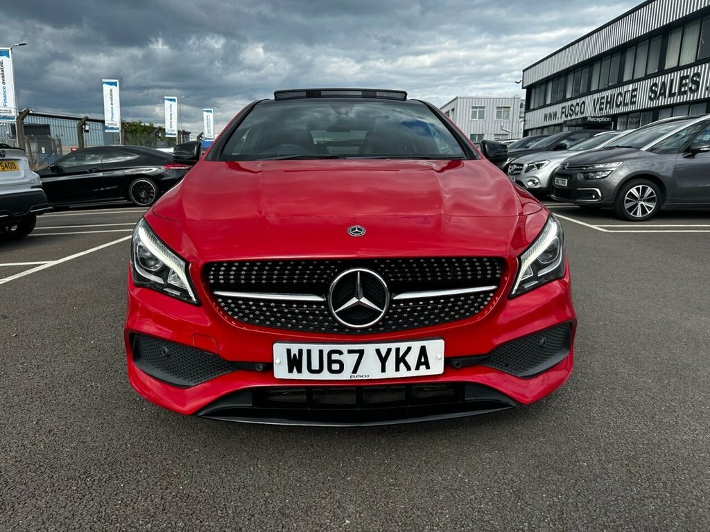 Mercedes-Benz CLA Class 2L Amg Line Red #2