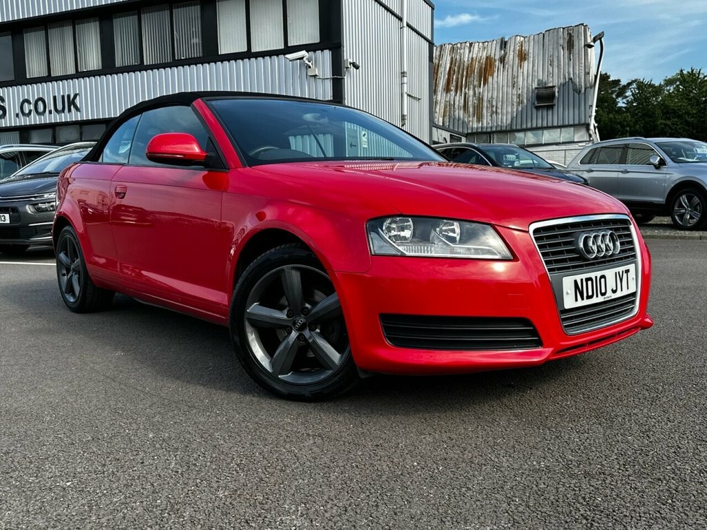 Audi A3 Cabriolet 1.6L Technik Red