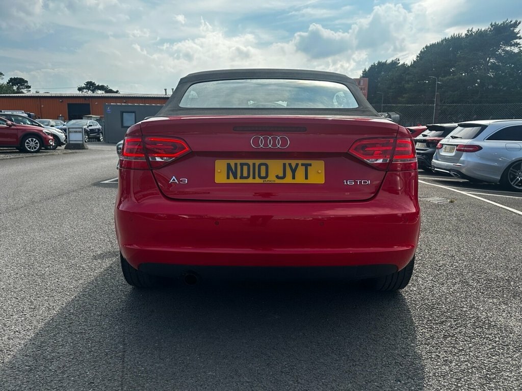 Audi A3 Cabriolet 1.6L Technik White #9