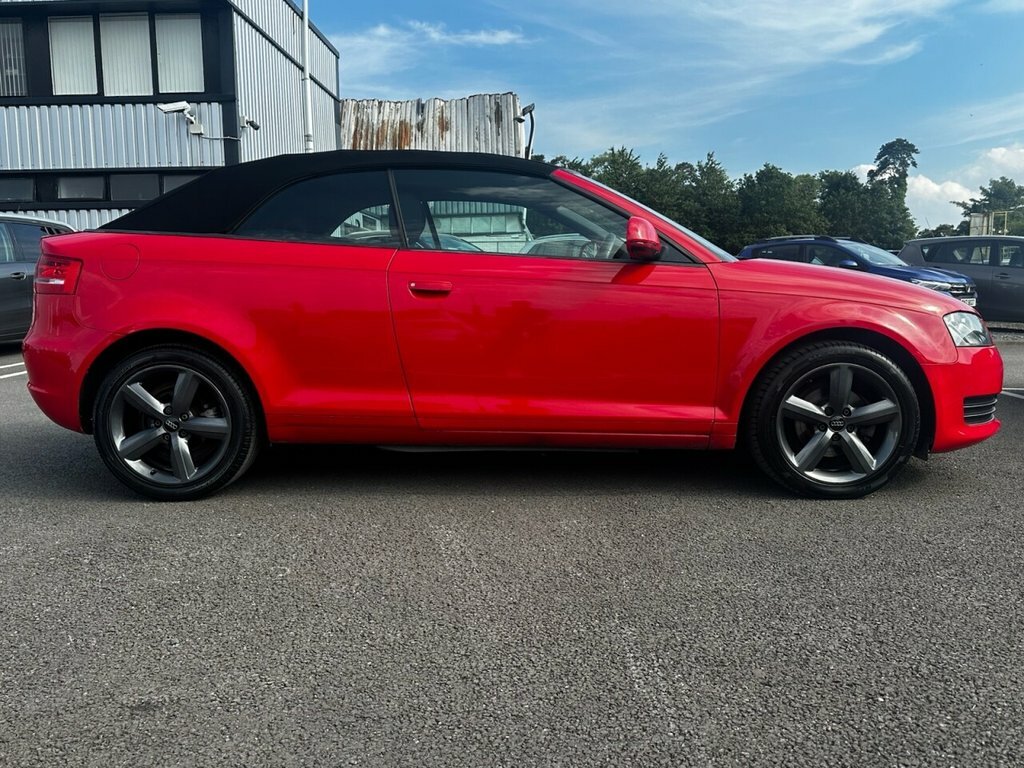 Audi A3 Cabriolet 1.6L Technik Red #2