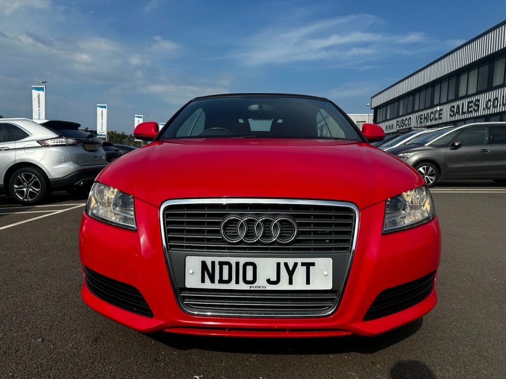 Audi A3 Cabriolet 1.6L Technik Red #5