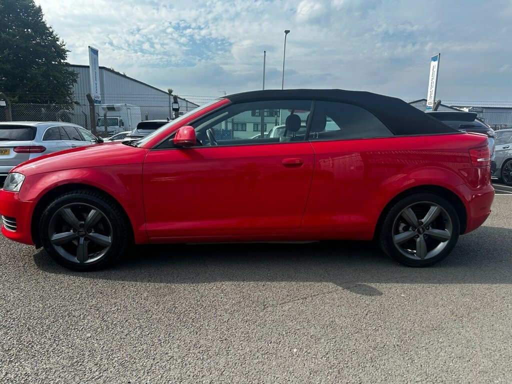Audi A3 Cabriolet 1.6L Technik White #7