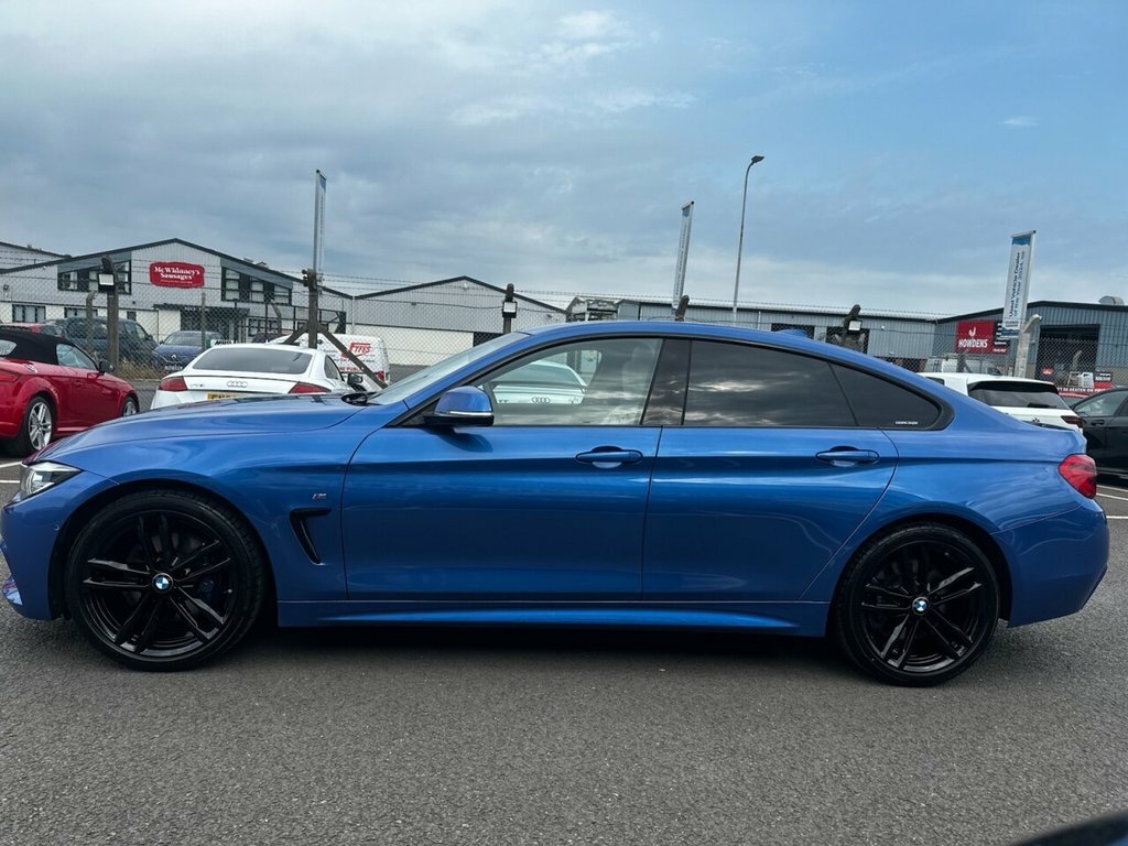 BMW 4 Series Gran Coupe M Sport White #7