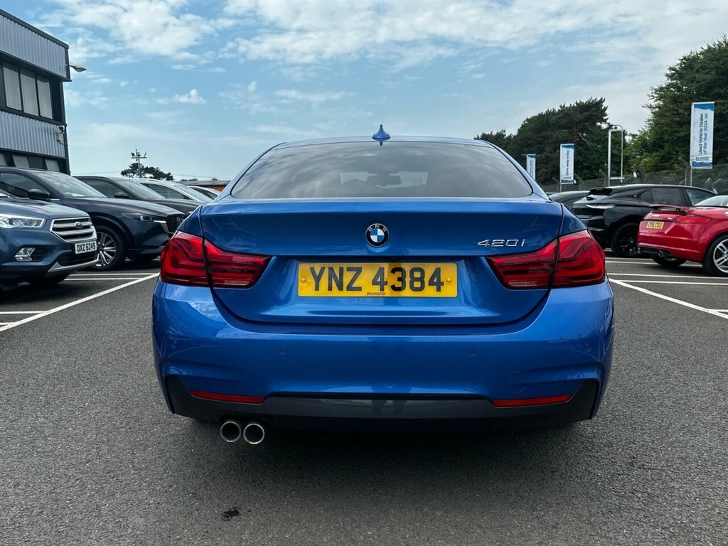 BMW 4 Series Gran Coupe M Sport White #9
