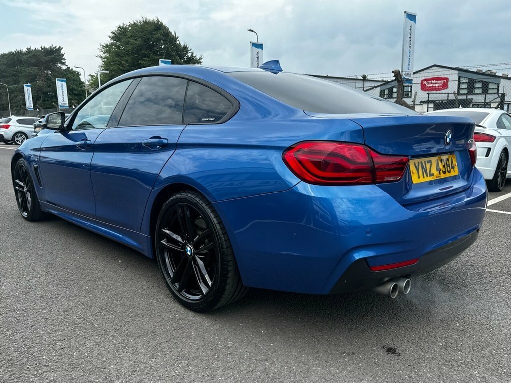BMW 4 Series Gran Coupe M Sport White #8