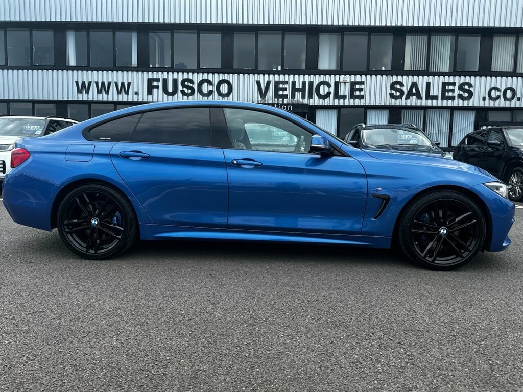 BMW 4 Series Gran Coupe 2L M Sport Blue #2