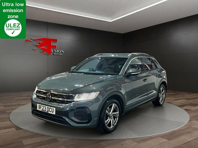Volkswagen T-Roc 1.5 Tsi R-line Suv Dsg Euro 6 S S 15 Blue