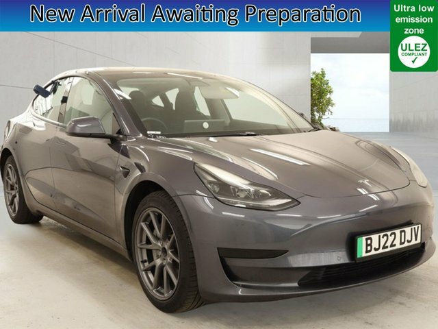 Tesla Model 3 Standard Range Plus Saloon Rwd Grey
