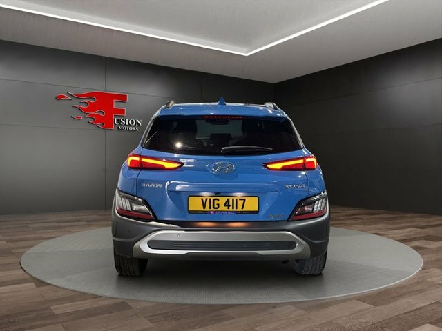 Hyundai Kona 1.6 H-gdi Premium Suv Hybrid Dct Euro 6 VIG4117 Blue #6