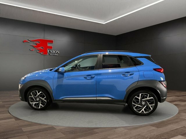 Hyundai Kona 1.6 H-gdi Premium Suv Hybrid Dct Euro 6 VIG4117 Blue #4