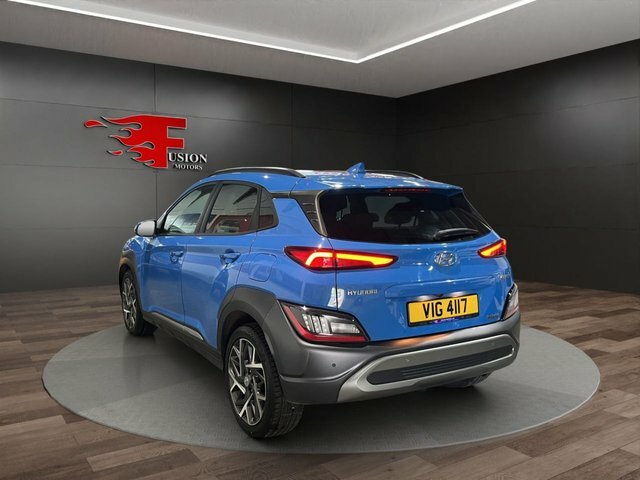 Hyundai Kona 1.6 H-gdi Premium Suv Hybrid Dct Euro 6 VIG4117 Blue #5