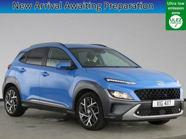 Hyundai Kona 1.6 H-gdi Premium Suv Hybrid Dct Euro 6 Blue