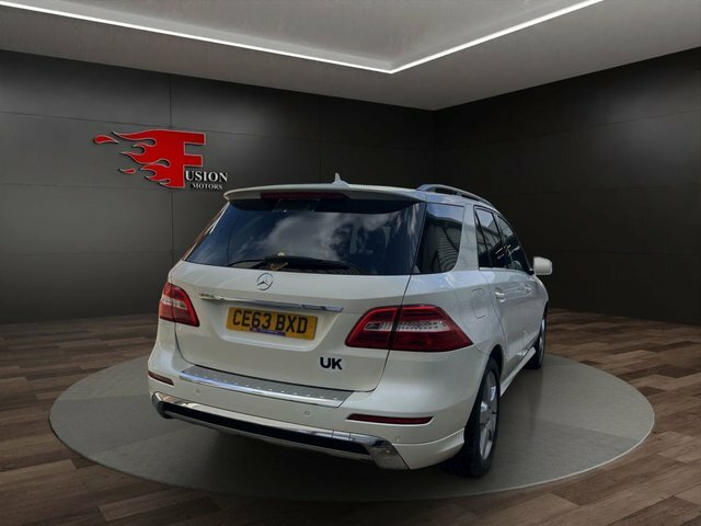 Mercedes-Benz M Class Suv White #7