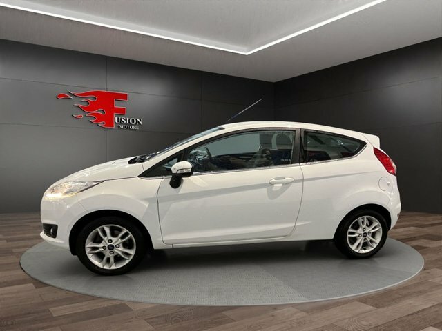 Ford Fiesta 1.25 Zetec Hatchback Euro 6 82 White #4