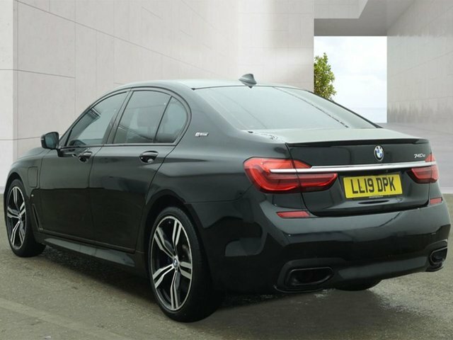 BMW 7 Series 2.0 740E 9.2Kwh M Sport Saloon Plug-in Black #2