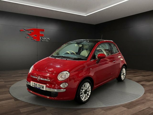 Fiat 500 1.2 Lounge Hatchback Euro 6 S S Red
