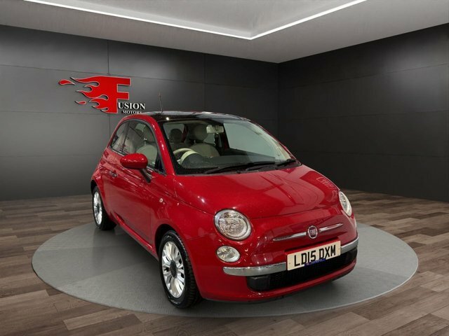 Fiat 500 1.2 Lounge Hatchback Euro 6 S S Red #3