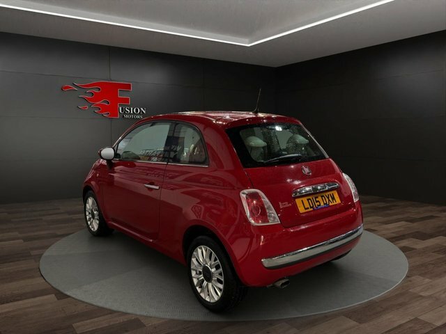 Fiat 500 1.2 Lounge Hatchback Euro 6 S S Red #5