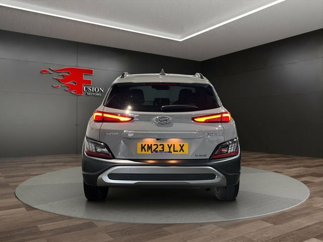 Hyundai Kona 1.6 H-gdi Premium Suv Hybrid Dct Euro 6 KM23YLX Grey #5
