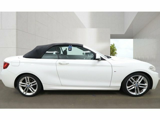 BMW 2 Series 2.0 220I M Sport Convertible Euro White #4