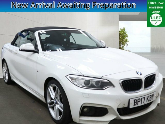 BMW 2 Series 2.0 220I M Sport Convertible Euro White