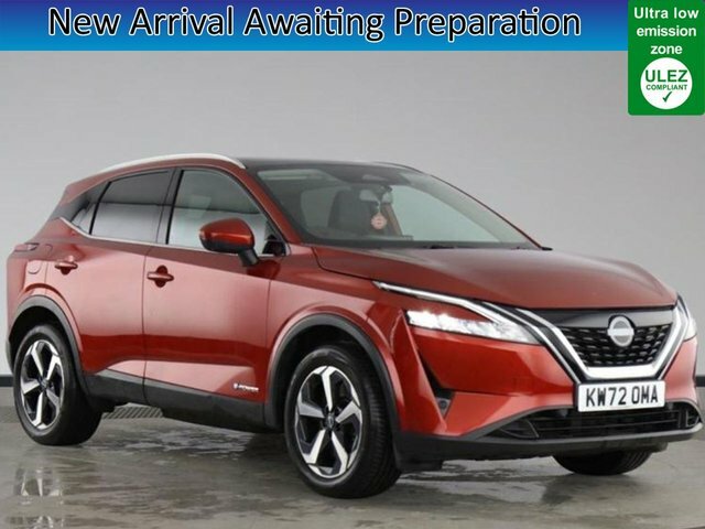 Nissan Qashqai 1.5 H E-power N-connecta Suv Hybrid Aut Red