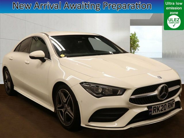 Mercedes-Benz CLA Class 1.3 Cla200 Amg Line Coupe 7G-dct Euro 6 White