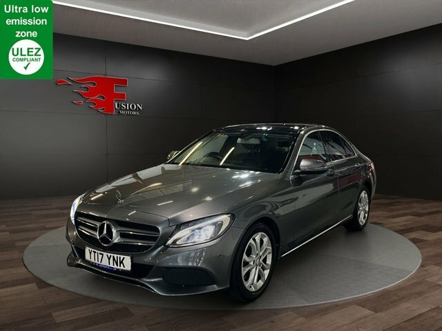 Mercedes-Benz C Class 2.1 C220d Sport Premium Saloon G-tron Grey