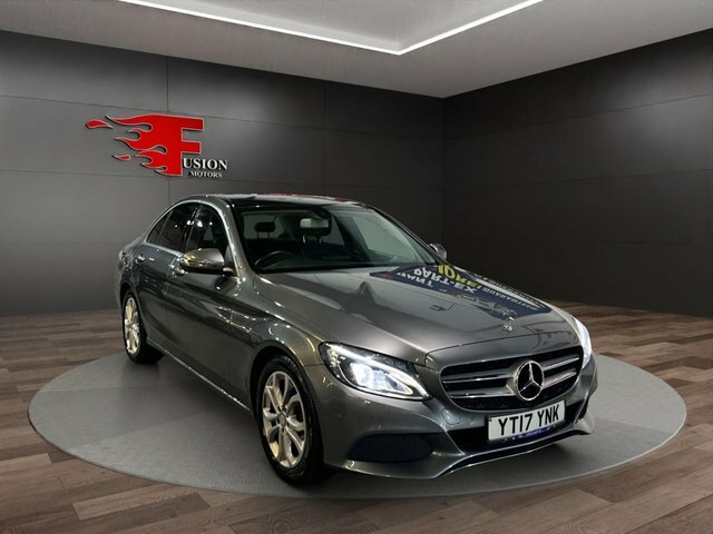 Mercedes-Benz C Class 2.1 C220d Sport Premium Saloon G-tron Grey #2