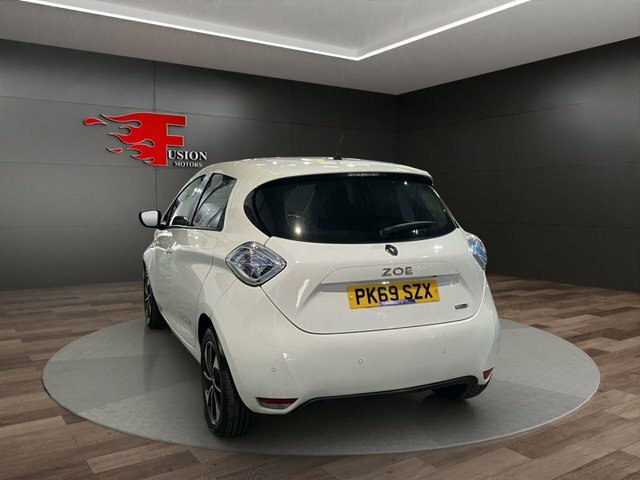 Renault Zoe R110 41Kwh Dynamique Nav Hatchback Au White #4