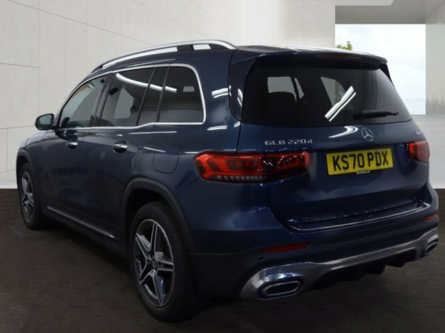 Mercedes-Benz GLB Class 2.0 Glb220d Amg Line Premium Plus Suv Blue #3