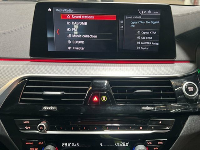 BMW 5 Series 2.0 530E 9.2Kwh M Sport Saloon Plug-in BG19YKO Black #4