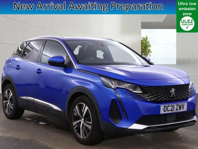 Peugeot 3008 1.2 Puretech Allure Premium Suv Eat Eur Blue