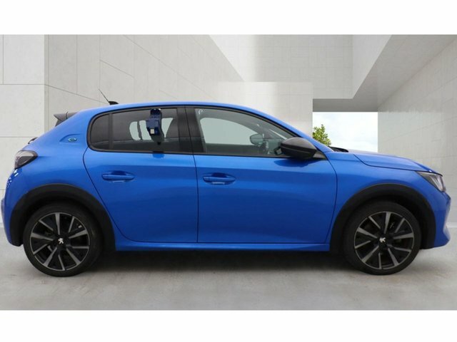 Peugeot e-208 50Kwh Gt Hatchback 7Kw Charger Blue #4