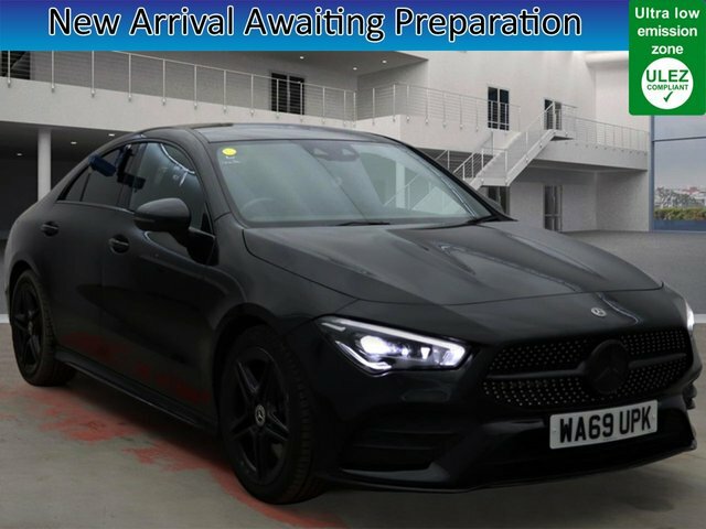 Mercedes-Benz CLA Class 2.0 Cla220 Amg Line Premium Plus Coupe Petro Black