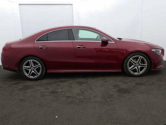 Mercedes-Benz CLA Class 1.3 Cla180 Amg Line Premium Plus 2 Coupe Pet LM70KSX Red #2