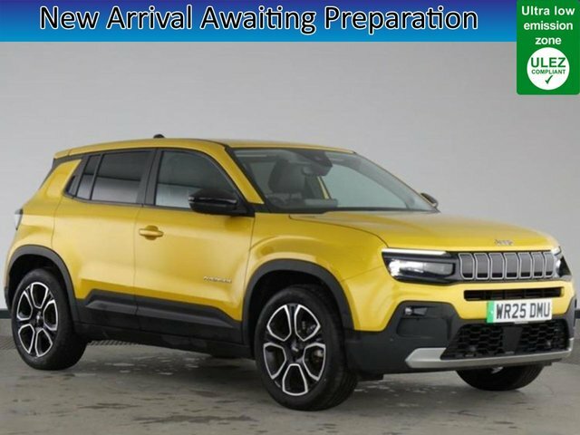 Jeep Avenger 54Kwh E-summit Suv 156 Ps Yellow