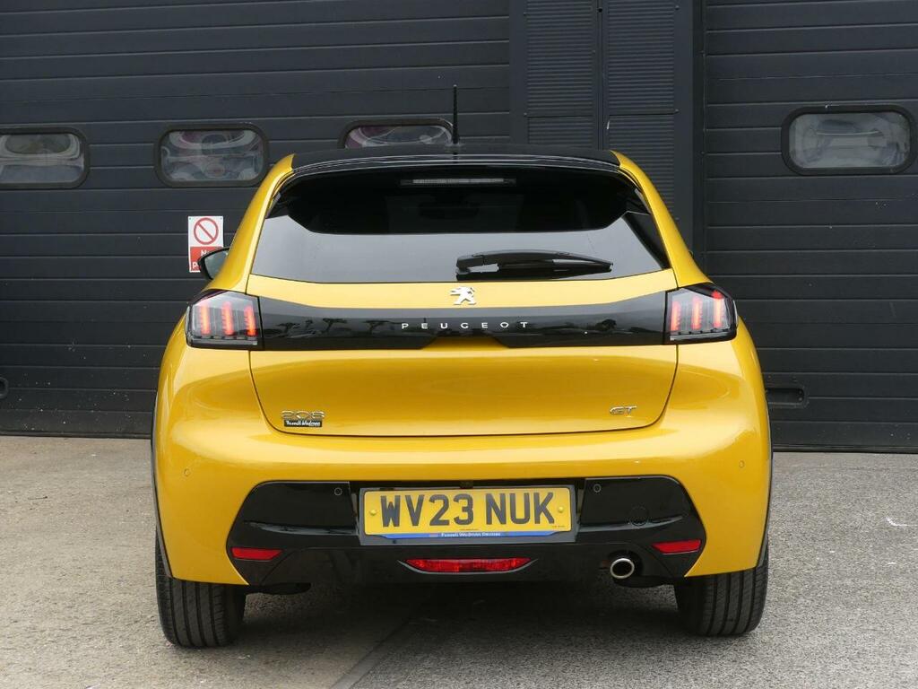 Peugeot 208 1.2 Puretech Gt Euro 6 S S WV23NUK Yellow #4