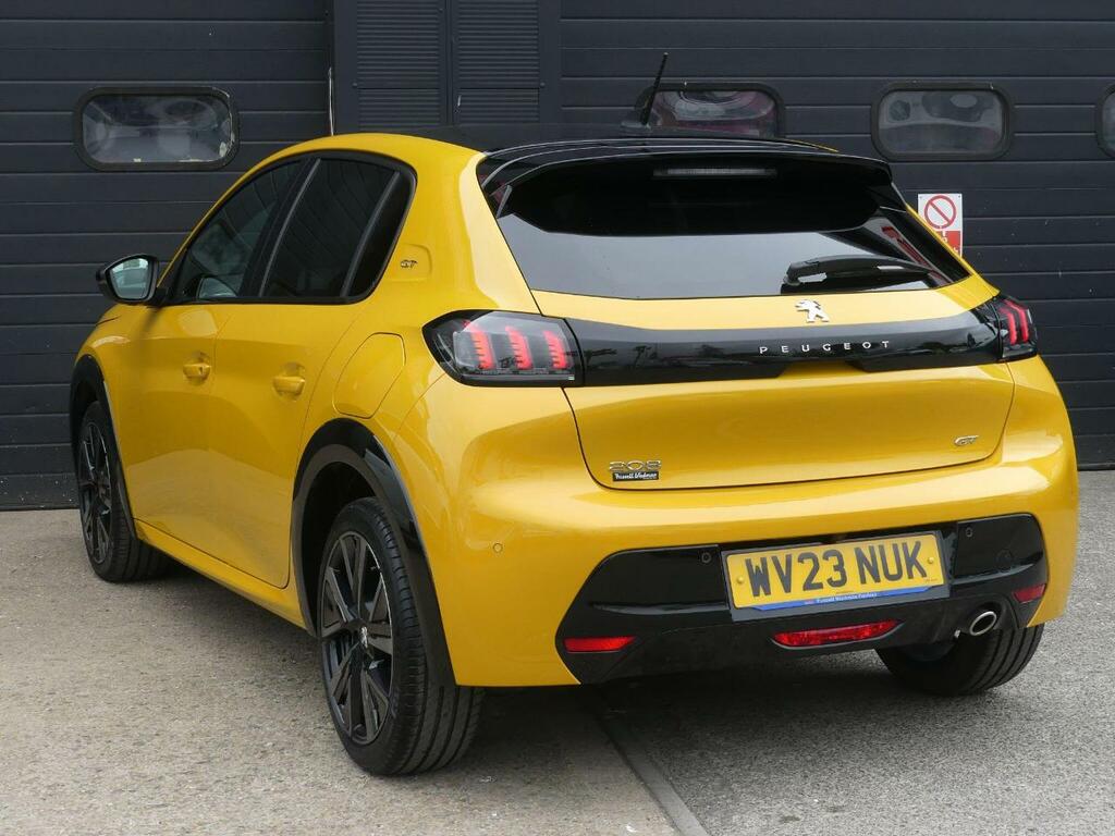 Peugeot 208 1.2 Puretech Gt Euro 6 S S WV23NUK Yellow #3