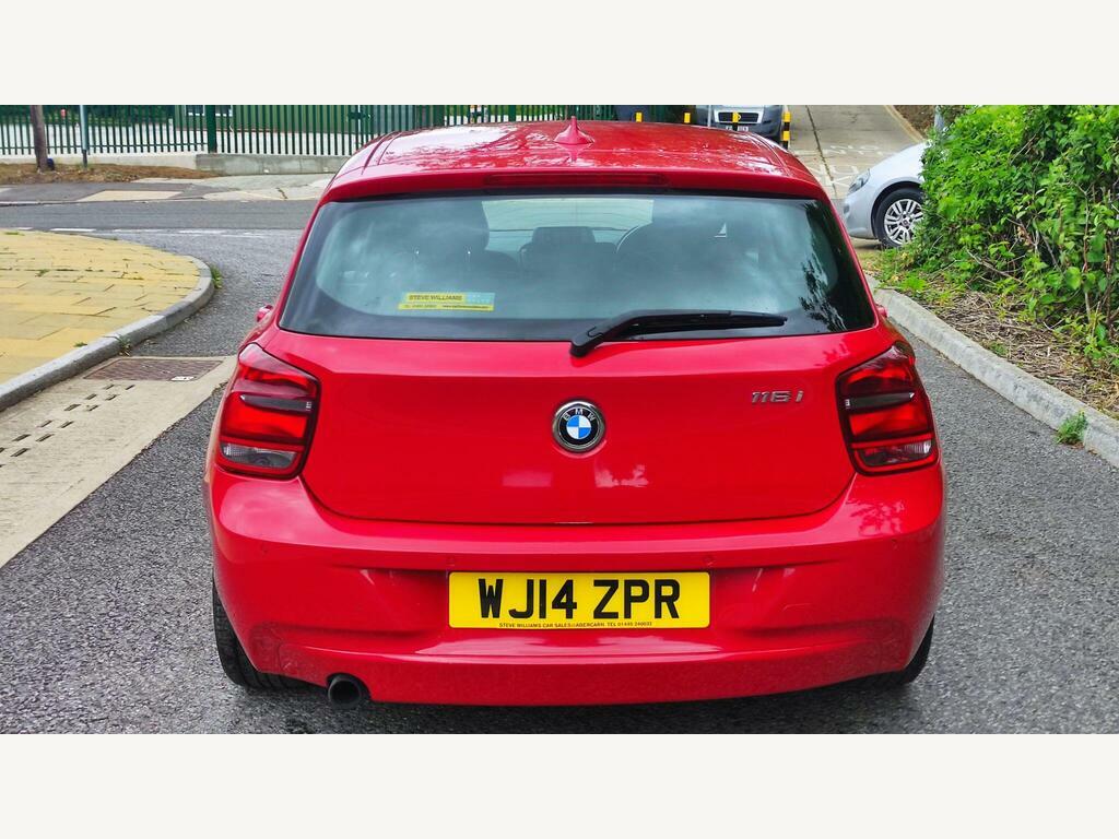 BMW 1 Series 1.6 116I Se Euro 6 S S Red #5