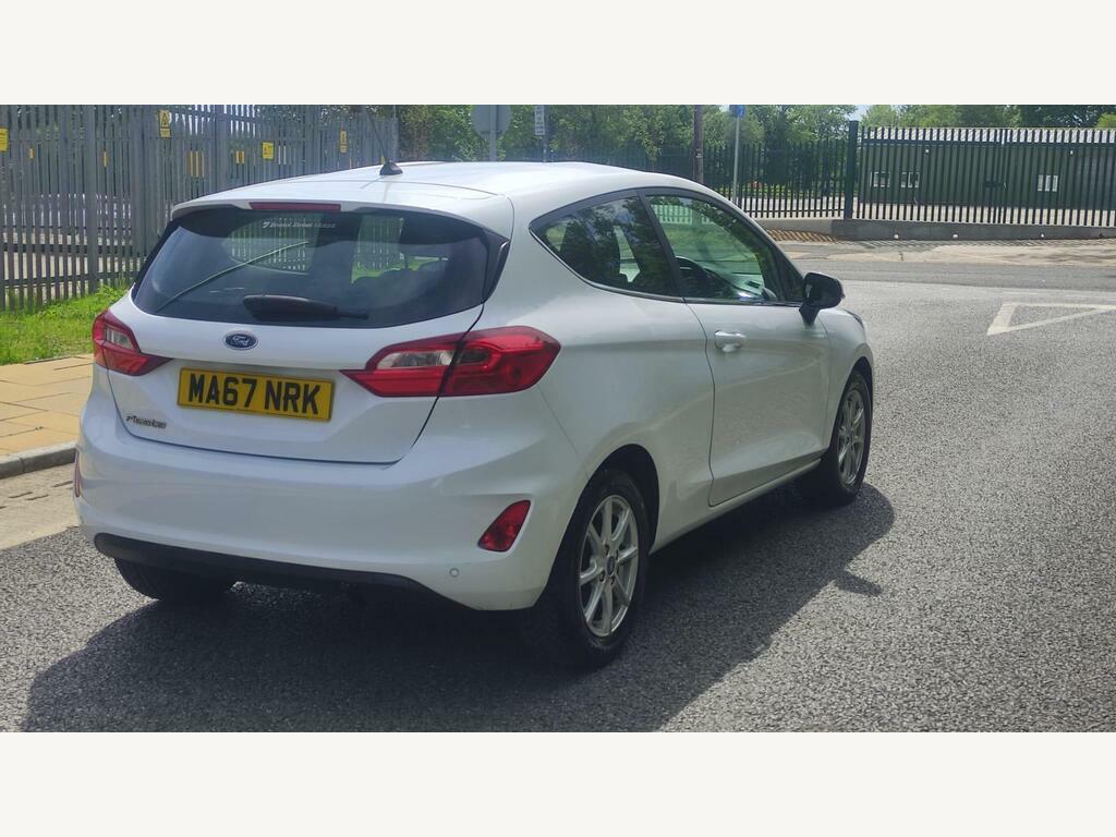 Ford Fiesta 1.0T Ecoboost Zetec Euro 6 S S White #5