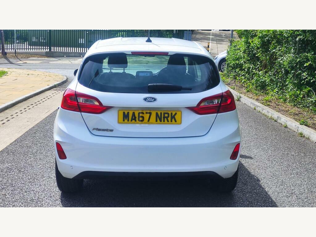 Ford Fiesta 1.0T Ecoboost Zetec Euro 6 S S White #4