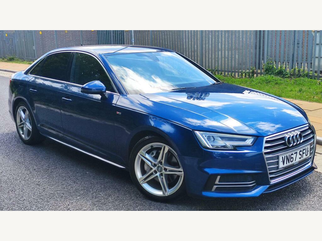 Audi A4 2.0 Tdi Ultra S Line S Tronic Euro 6 S S Blue #3