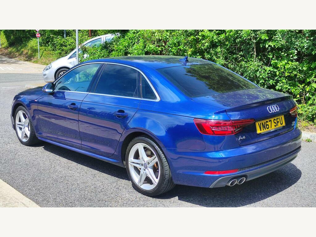 Audi A4 2.0 Tdi Ultra S Line S Tronic Euro 6 S S Blue #4