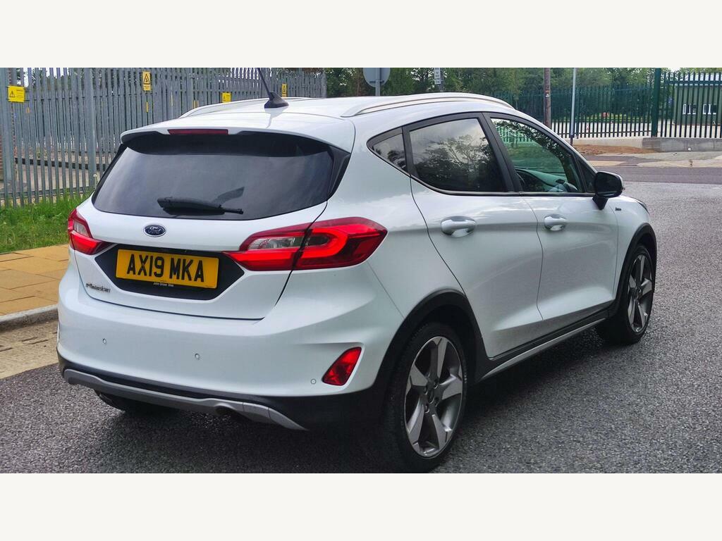 Ford Fiesta 1.0T Ecoboost Active 1 Euro 6 S S White #5