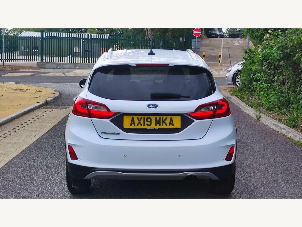 Ford Fiesta 1.0T Ecoboost Active 1 Euro 6 S S White #4