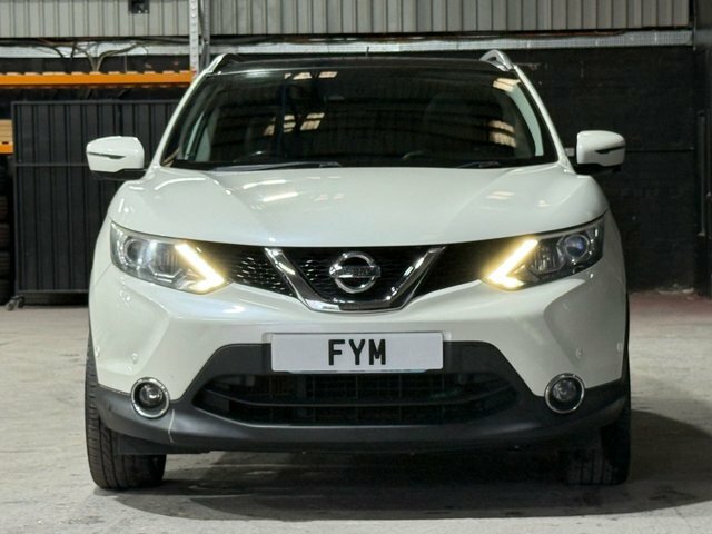 Nissan Qashqai Dci Tekna Suv CK16UPB White #5