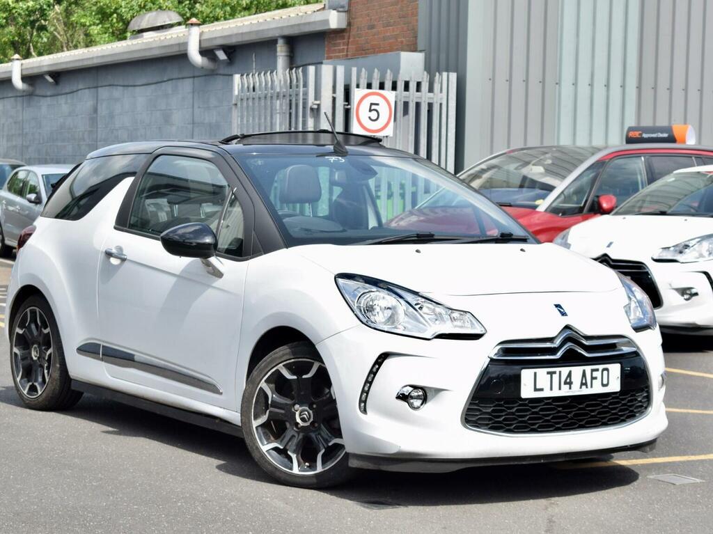 Citroen Ds3 Cabrio Convertible 1.6 Vti Dstyle Plus Euro 5 20141 White